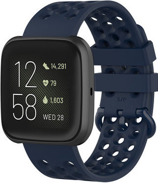 Fitbit Versa sport point band - donkerblauw