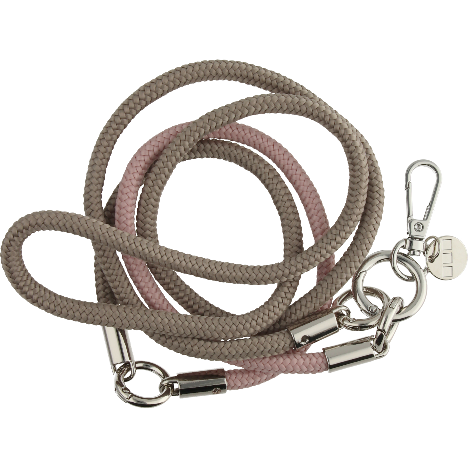 Telefoonkoord flexicord - beige roze - 7440850346317 - 123watches