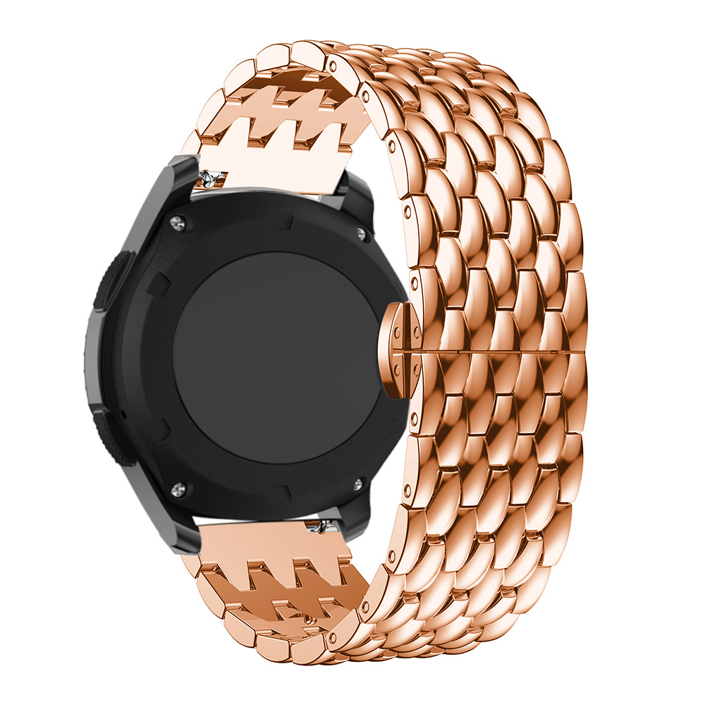 Garmin Vivoactive draak stalen schakel band - rose goud