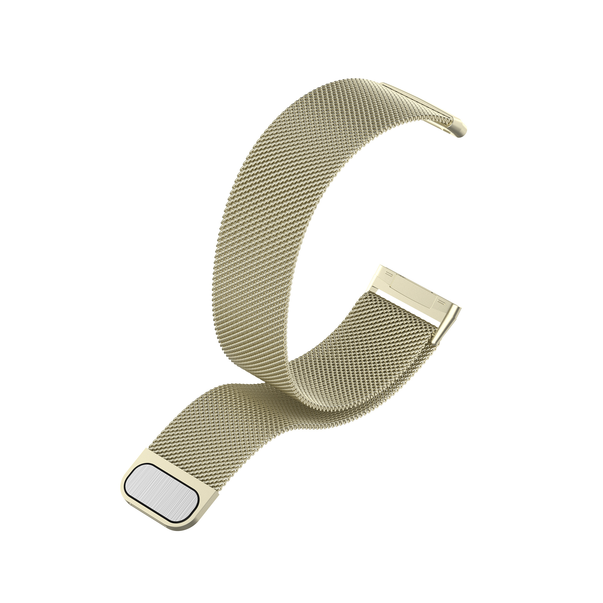 Fitbit Versa 3 / Sense milanese band - champagne