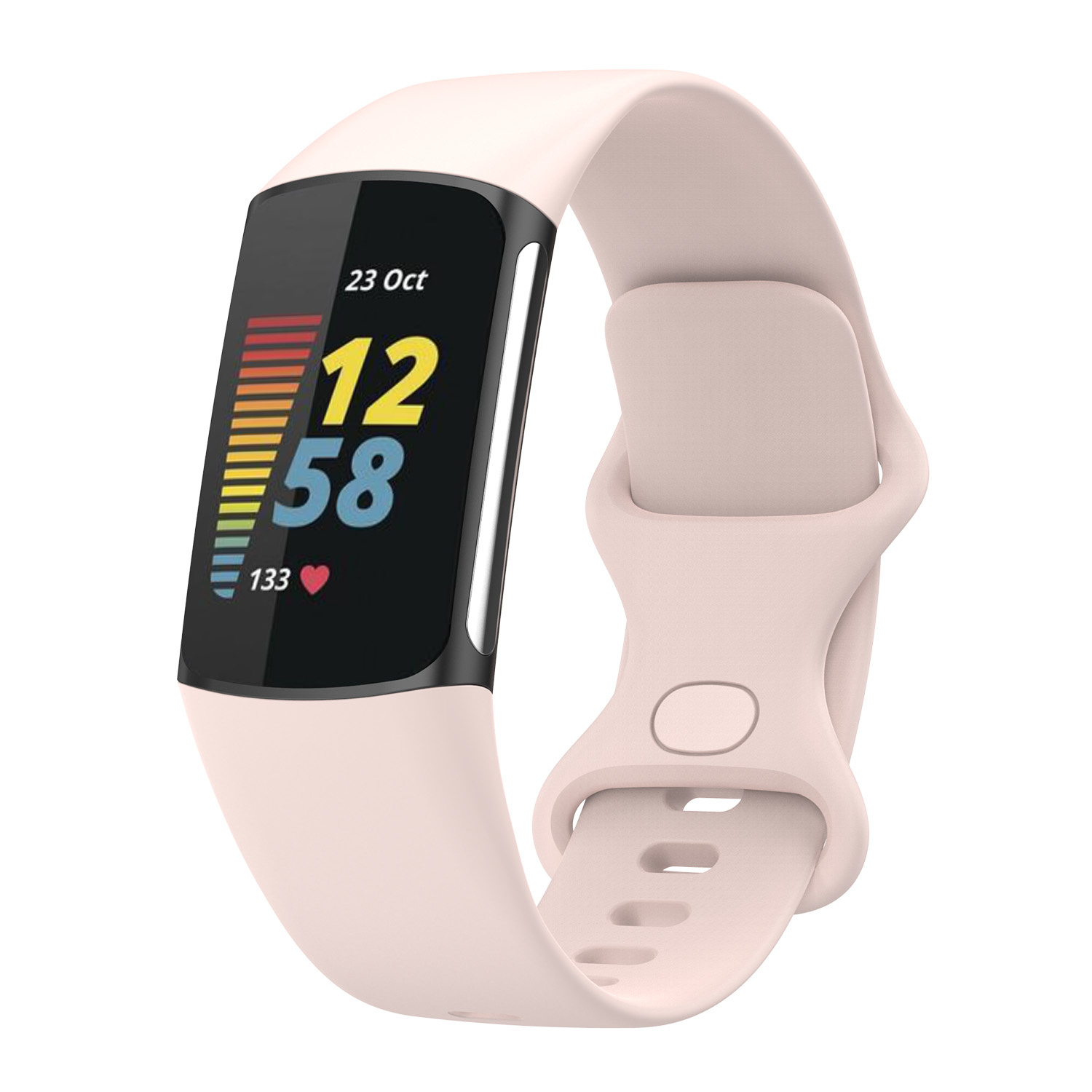 Fitbit Charge 5 sport band - pink sand