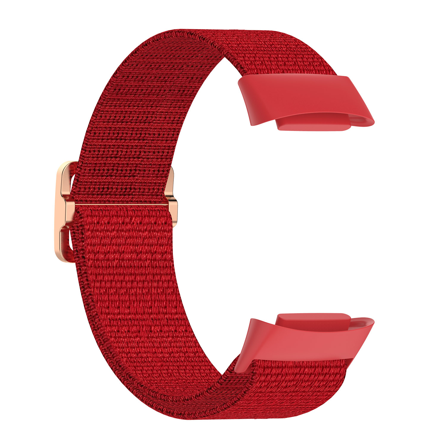Fitbit Charge 5 nylon band - rood