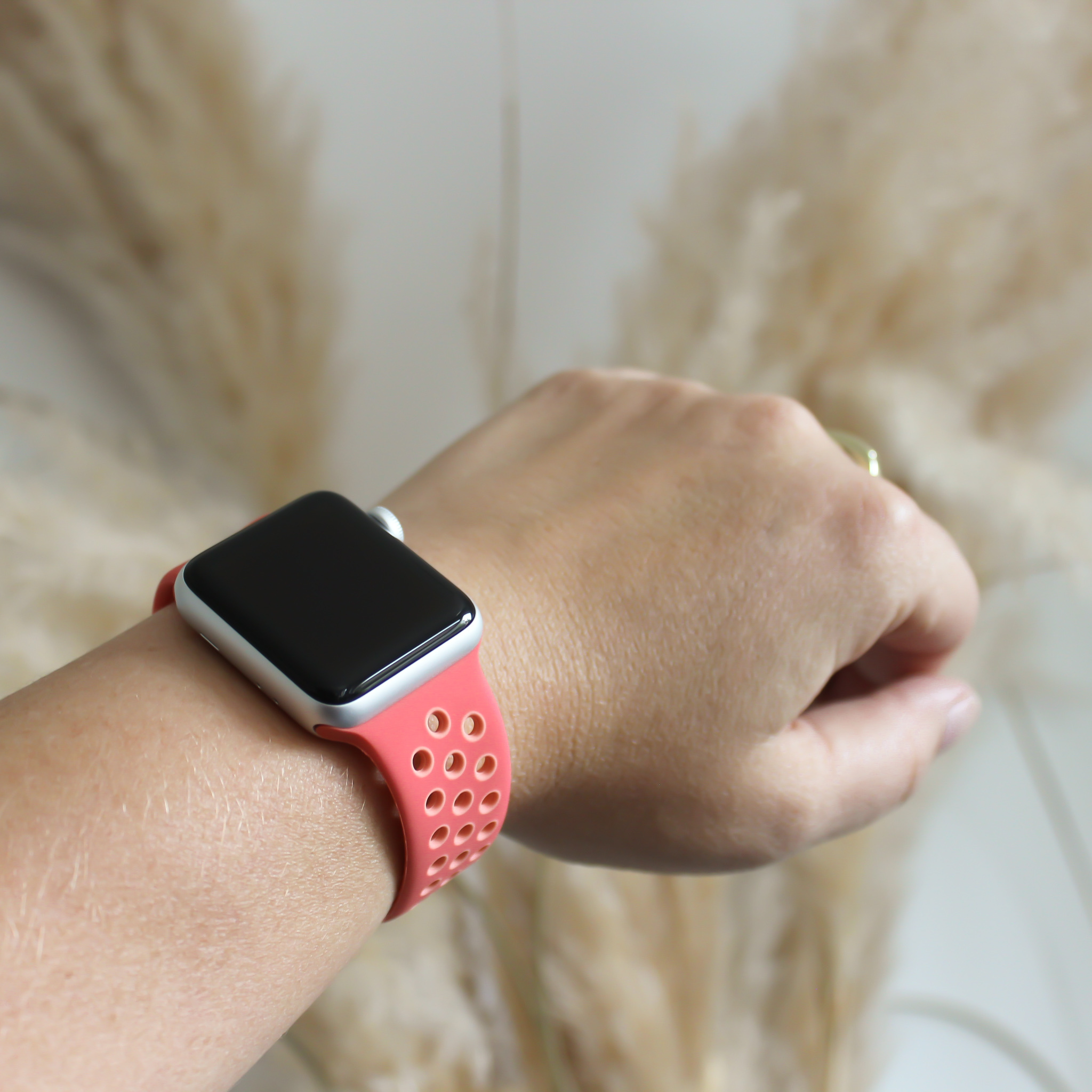 Apple Watch dubbel sport band - ember bliss