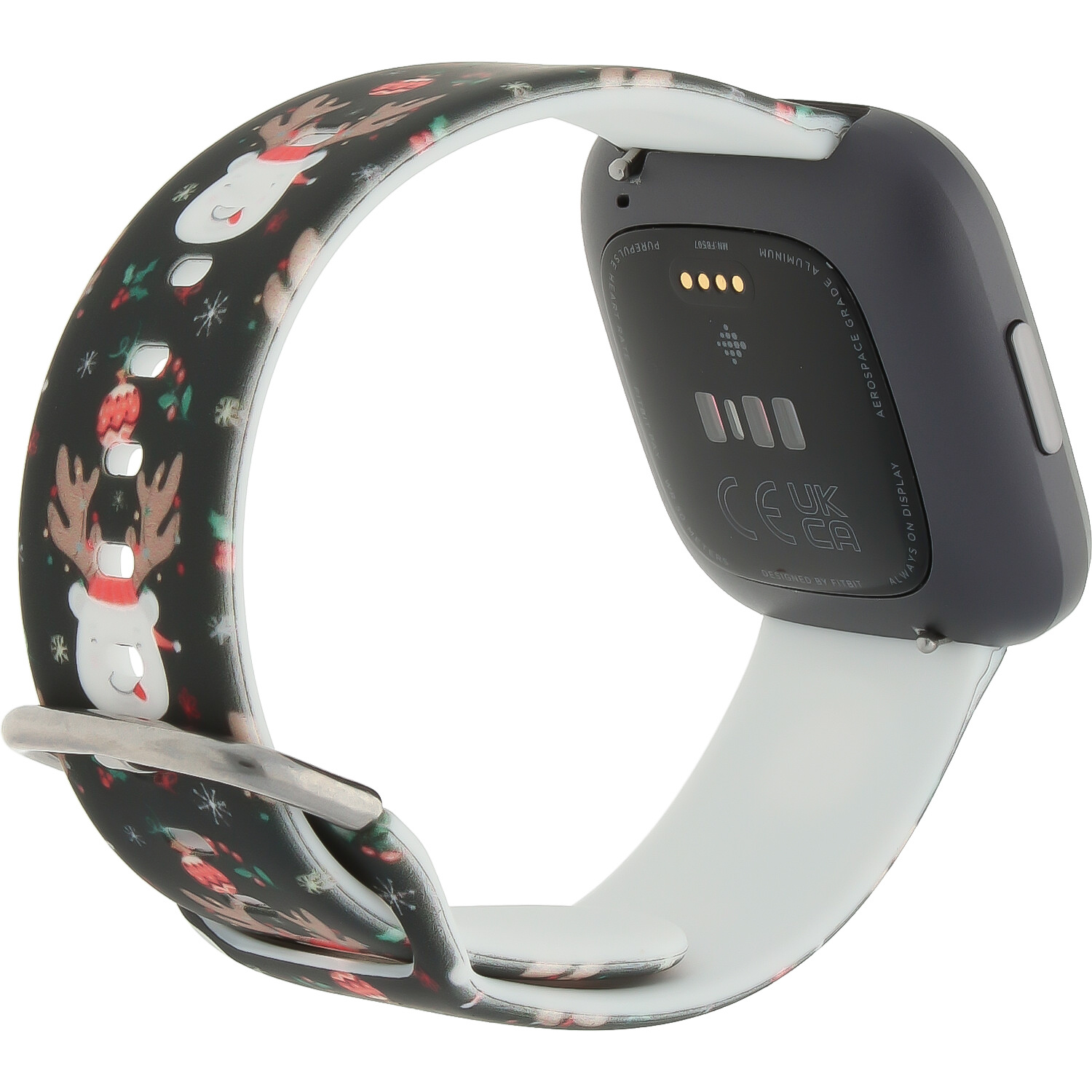 Fitbit Versa print sport band - kerst rendier