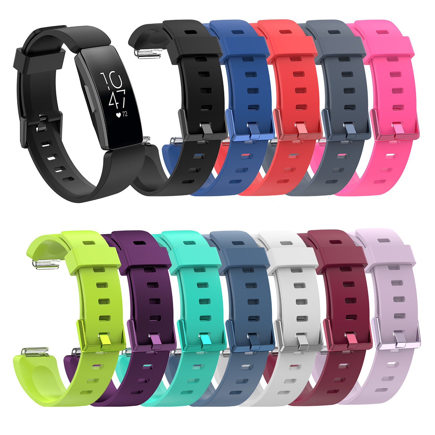 Fitbit Inspire sport band - zwart
