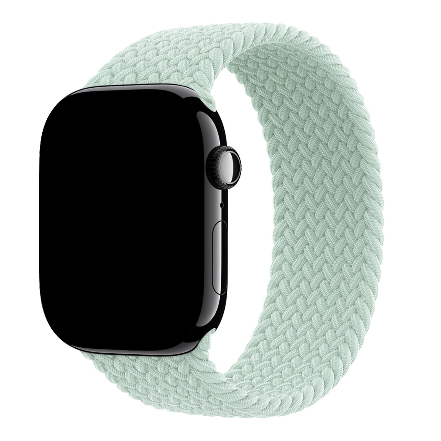 Apple Watch bandje - nylon - solo - aquamarijn