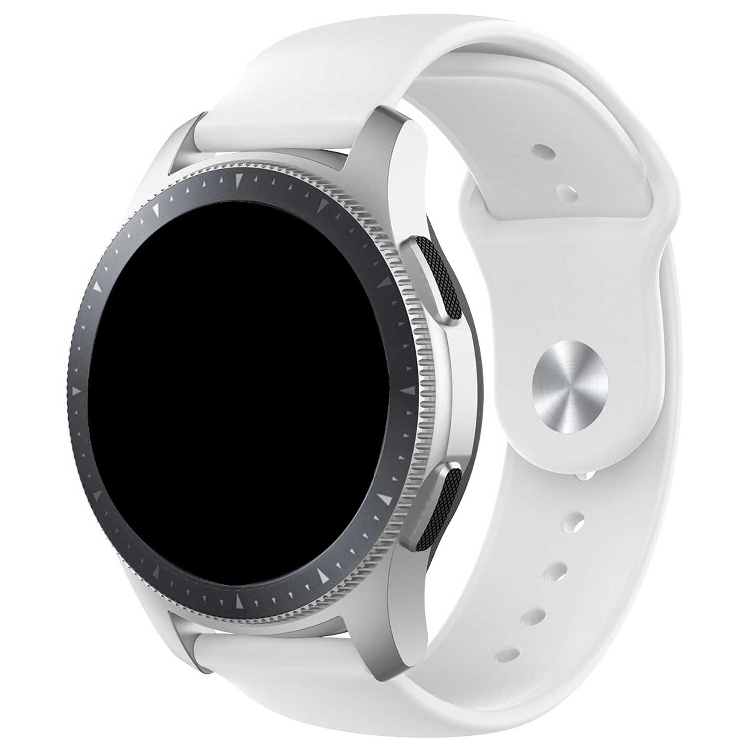 Samsung Galaxy Watch 5 siliconen band - wit