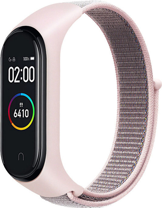 Xiaomi Mi 3/4/5/6 nylon sport loop band - pink sand