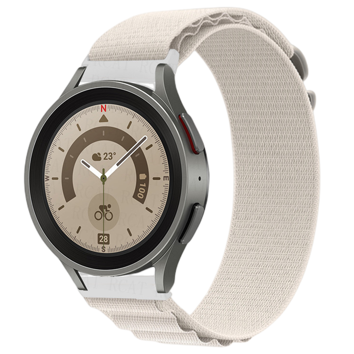 Garmin Vivoactive / Vivomove nylon alpine band - sterrenlicht