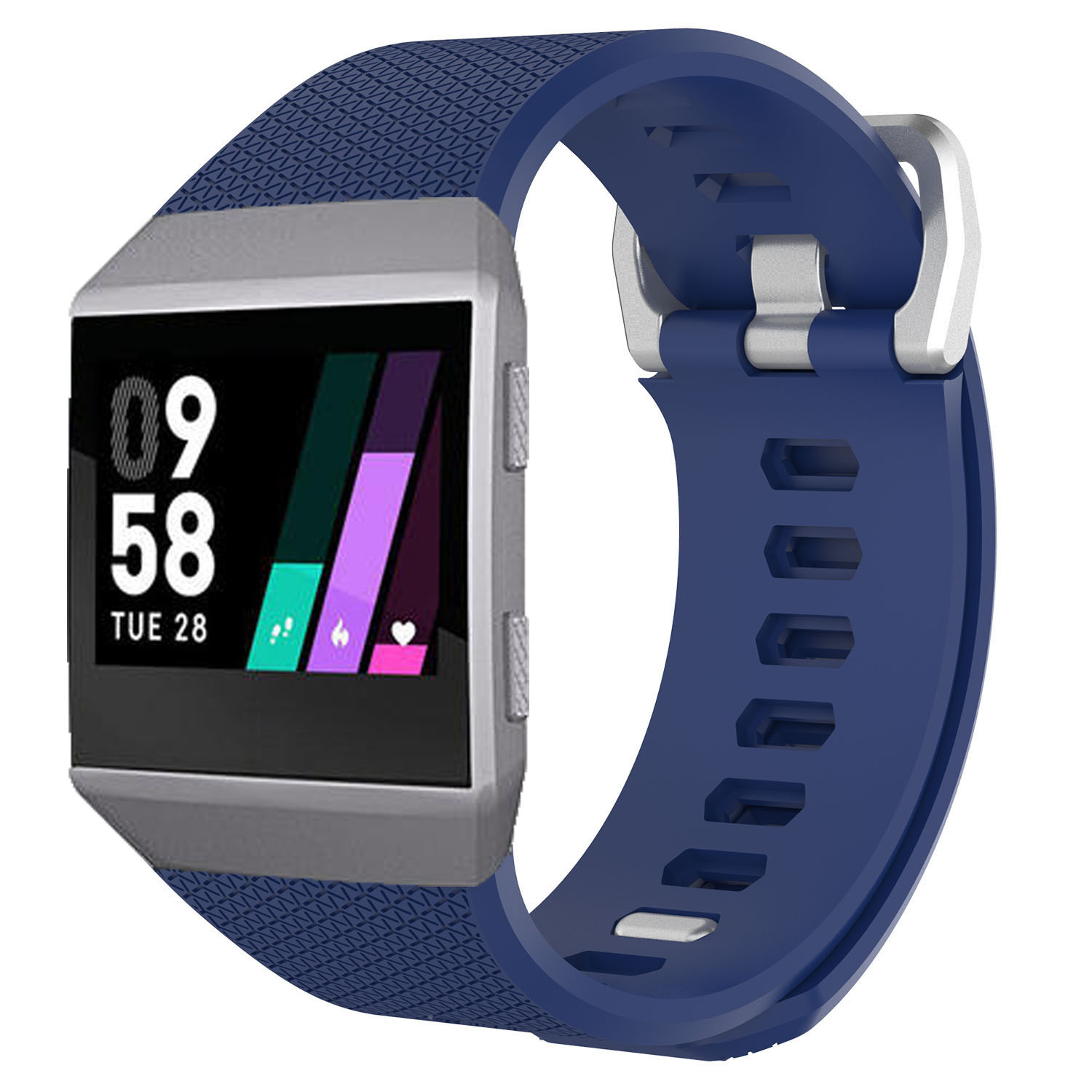 Fitbit Ionic sport band - donkerblauw