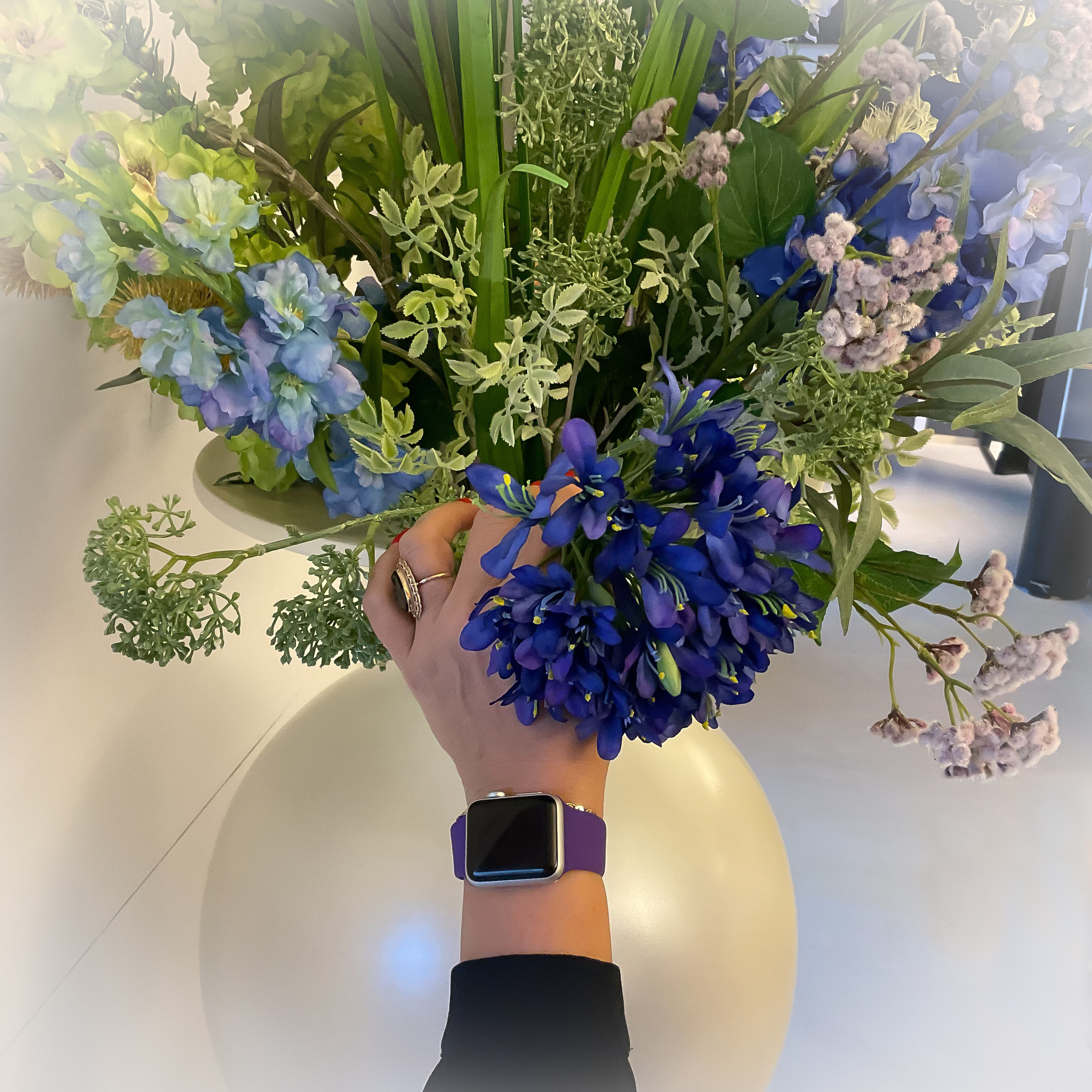 Apple Watch sport band - violet