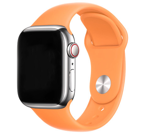 Apple Watch sport band - goudsbloem