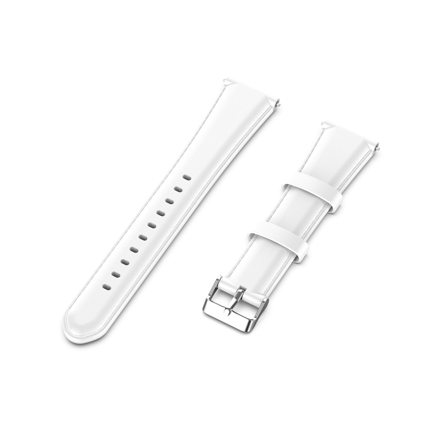 Huawei Watch GT leren band - wit