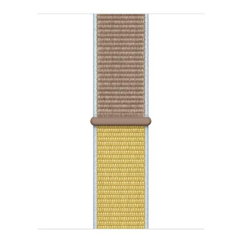 Apple Watch nylon geweven sport band  - kameel