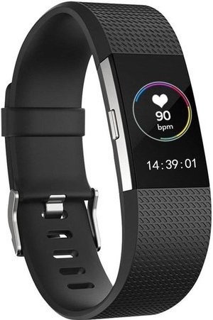 Fitbit Charge 2 sport band - zwart