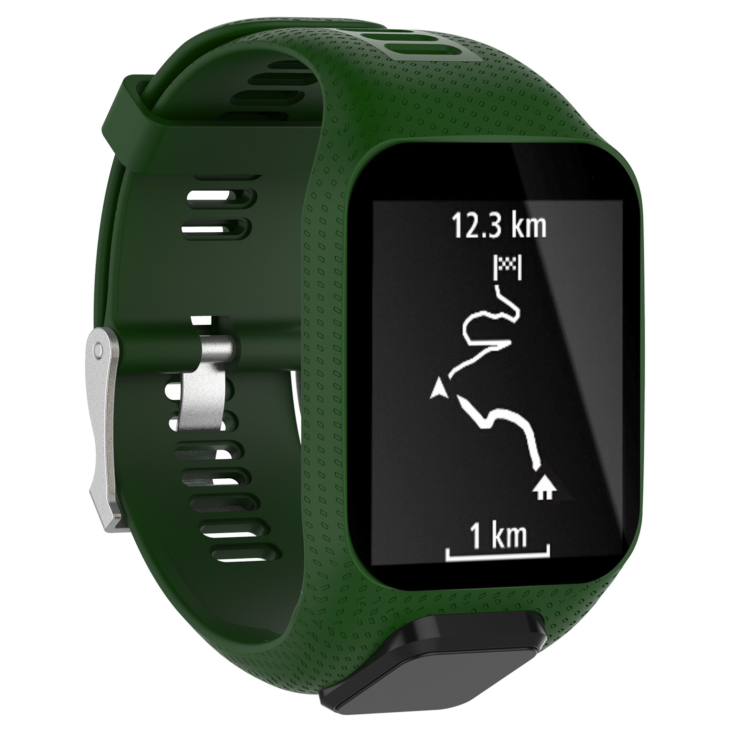 TomTom Runner / Spark / Adventure sport gesp band - leger groen