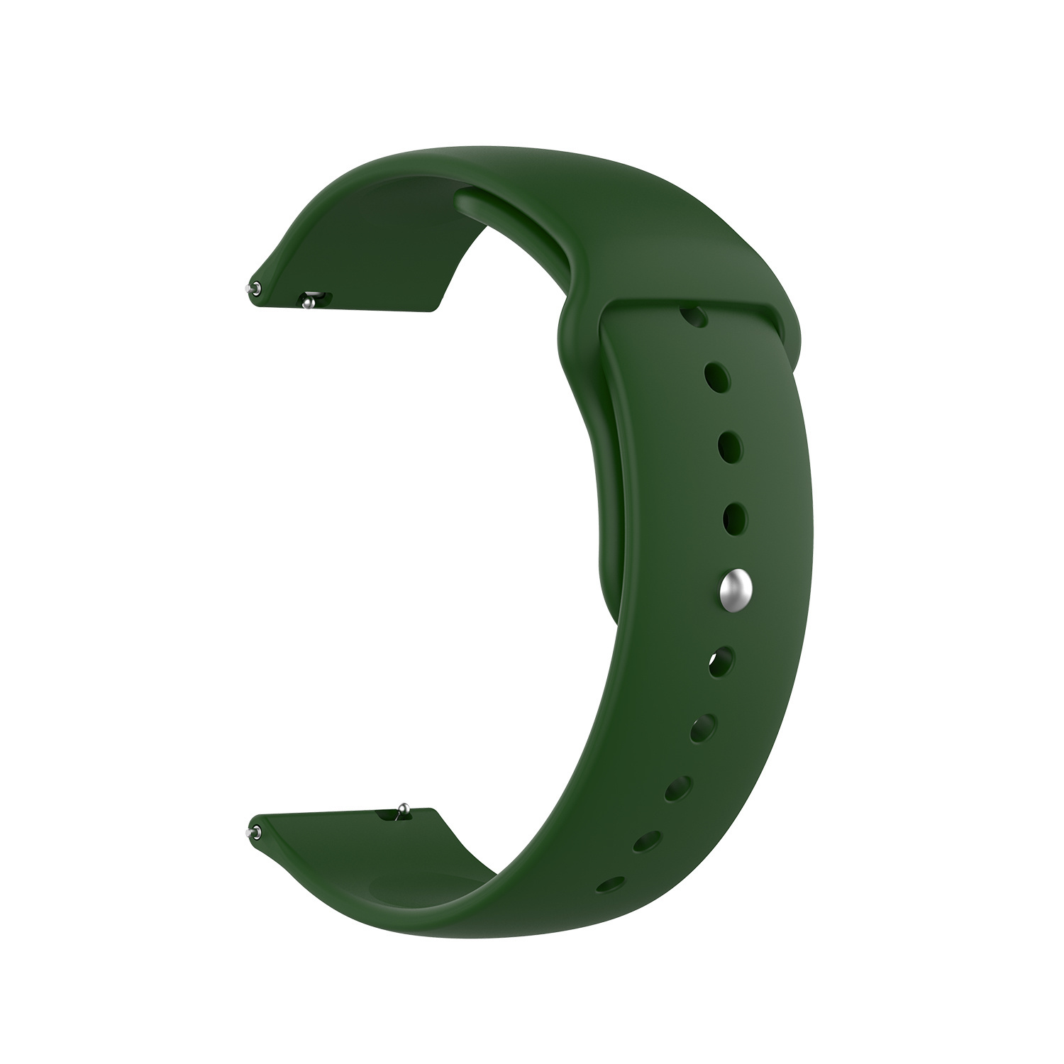 Samsung Galaxy Watch siliconen sport band - legergroen