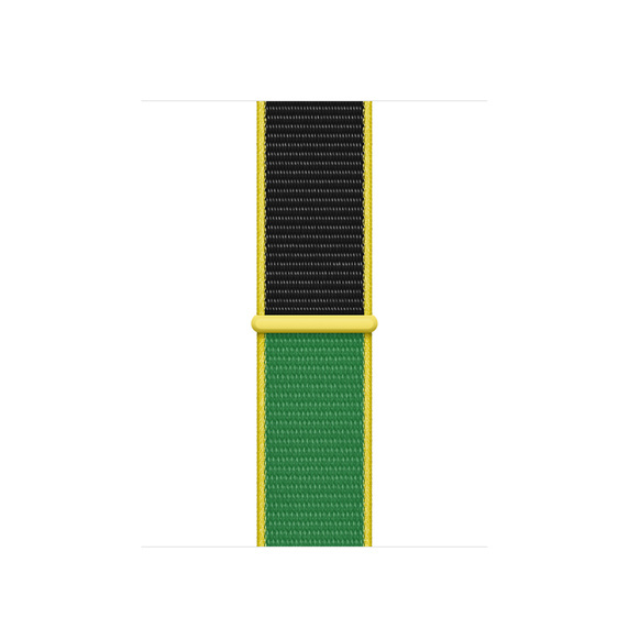 Apple Watch nylon geweven sport band  - Jamaica
