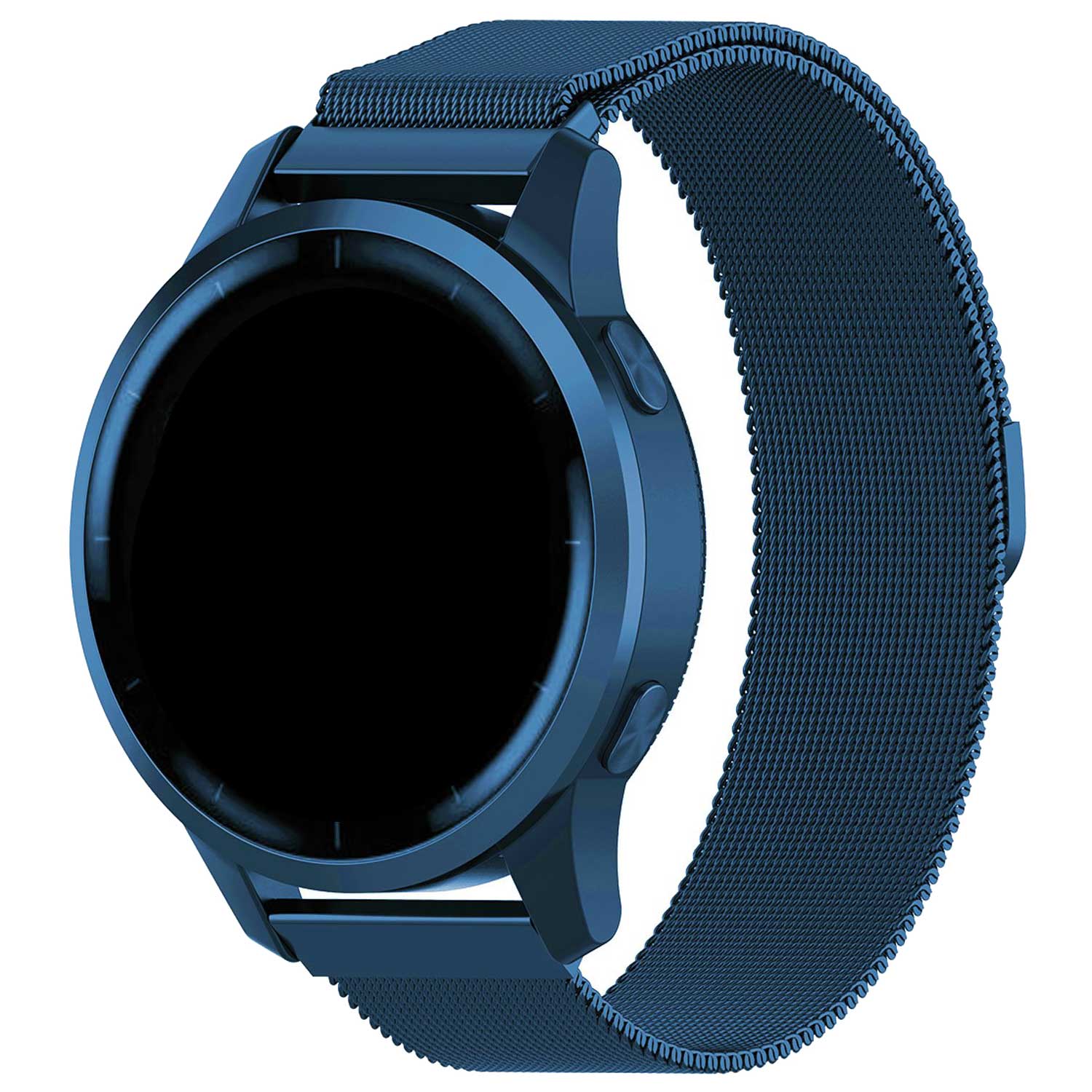 Samsung Galaxy Watch 7 magnetische milanese band - blauw