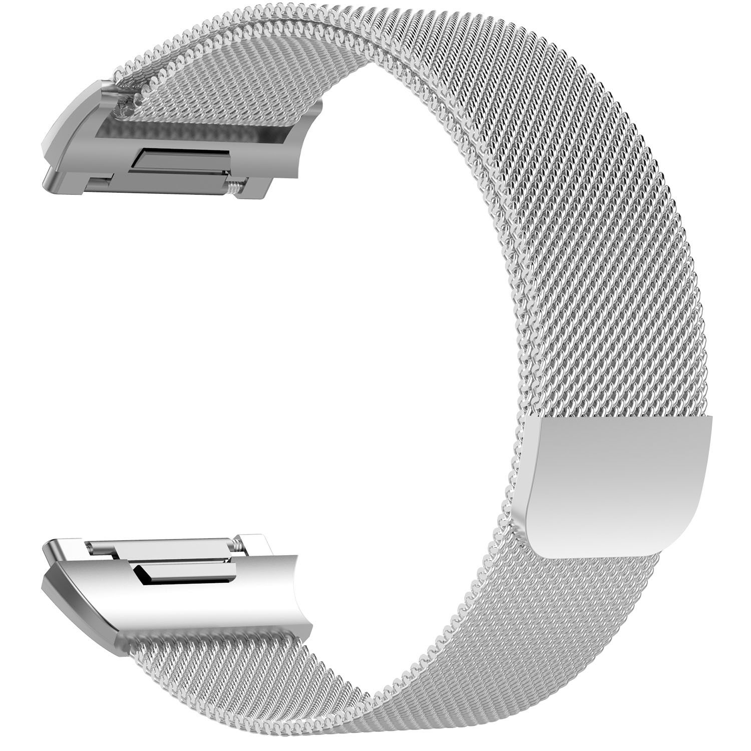 Fitbit Ionic milanese band - zilver