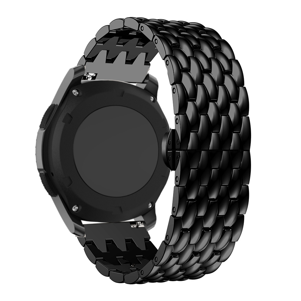 Garmin Vivoactive draak stalen schakel band - zwart