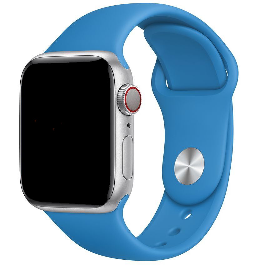 Apple Watch sport band - surf blauw