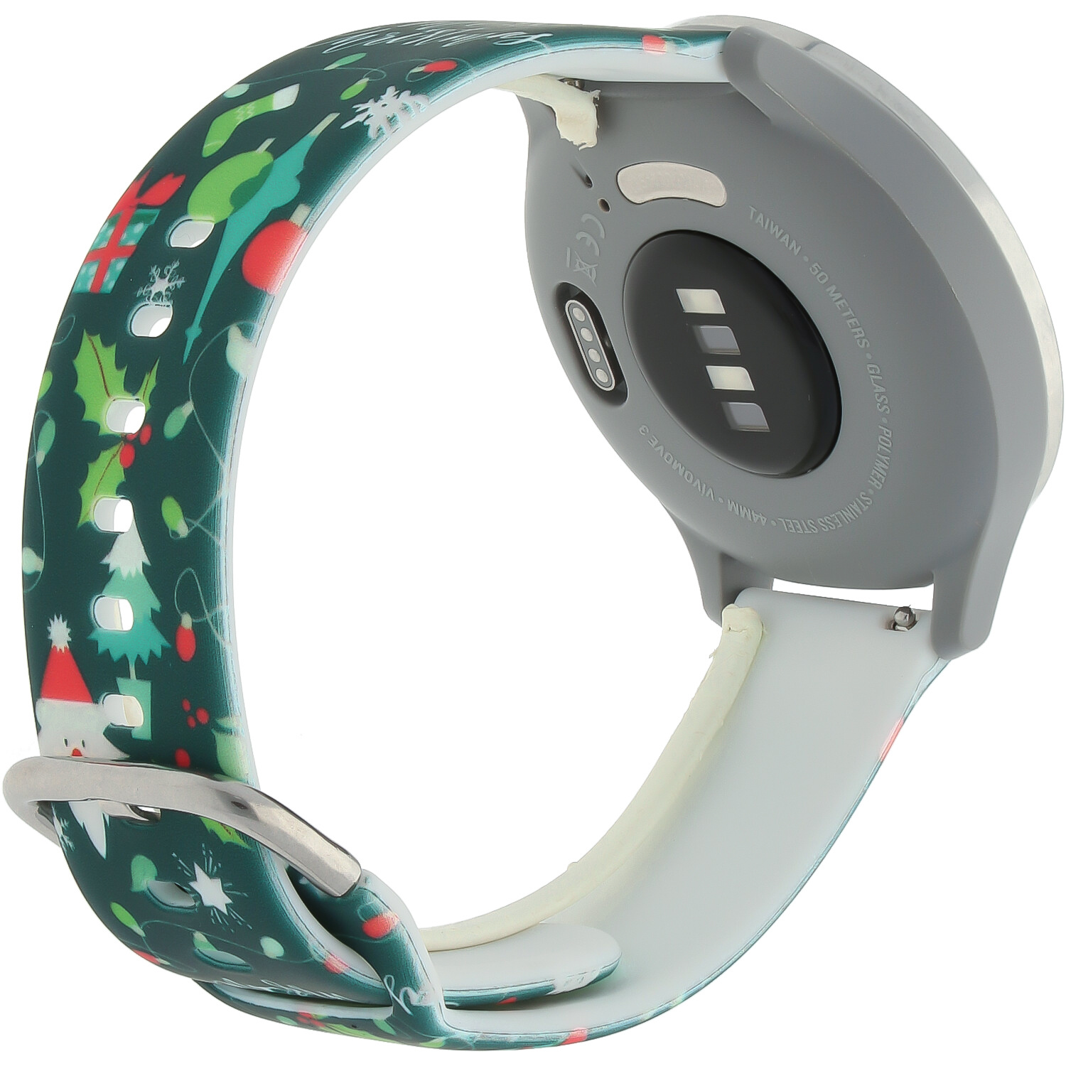 Polar print sport band - kerst donkergroen