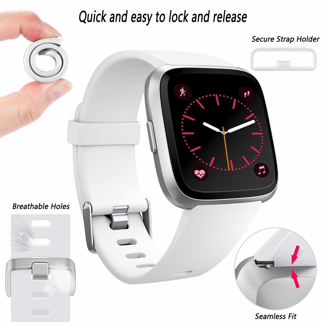 Fitbit Versa sport band - wit