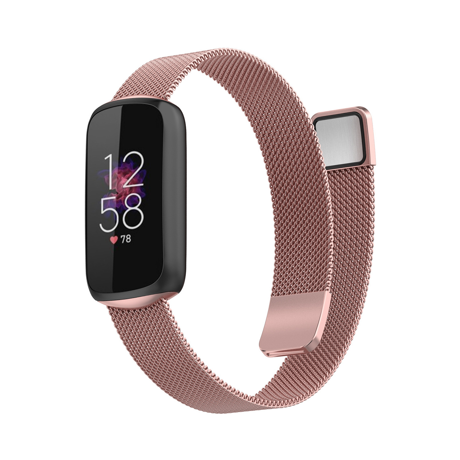 Fitbit Luxe milanese band - roze