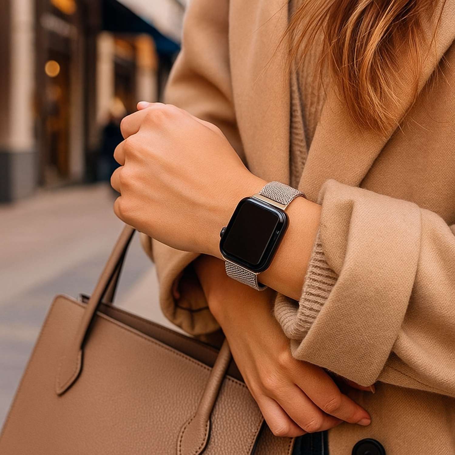 Apple-Watch-milanese-band-champagne-7434008443416-sfeer2