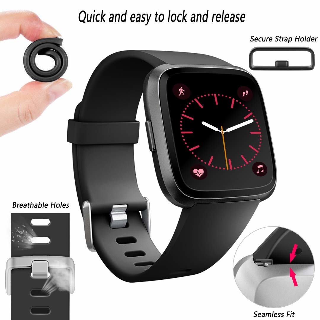 Fitbit Versa sport band - zwart