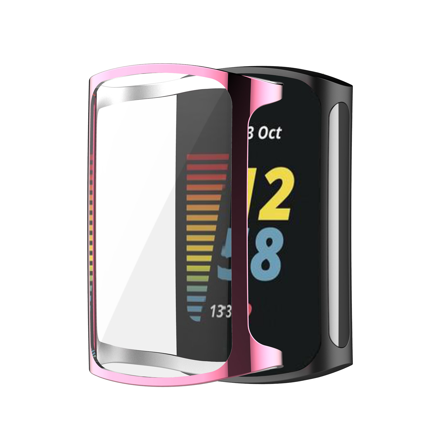 Fitbit Charge 5 soft case - roze