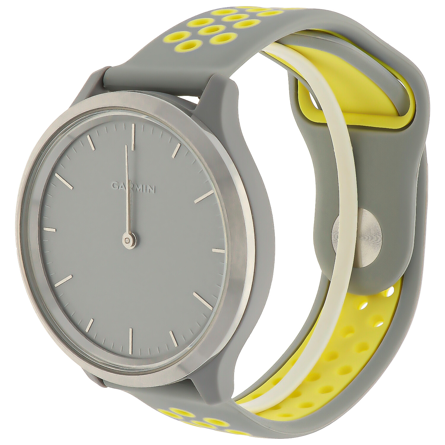 Garmin Vivoactive / Vivomove dubbel sport band - grijs geel