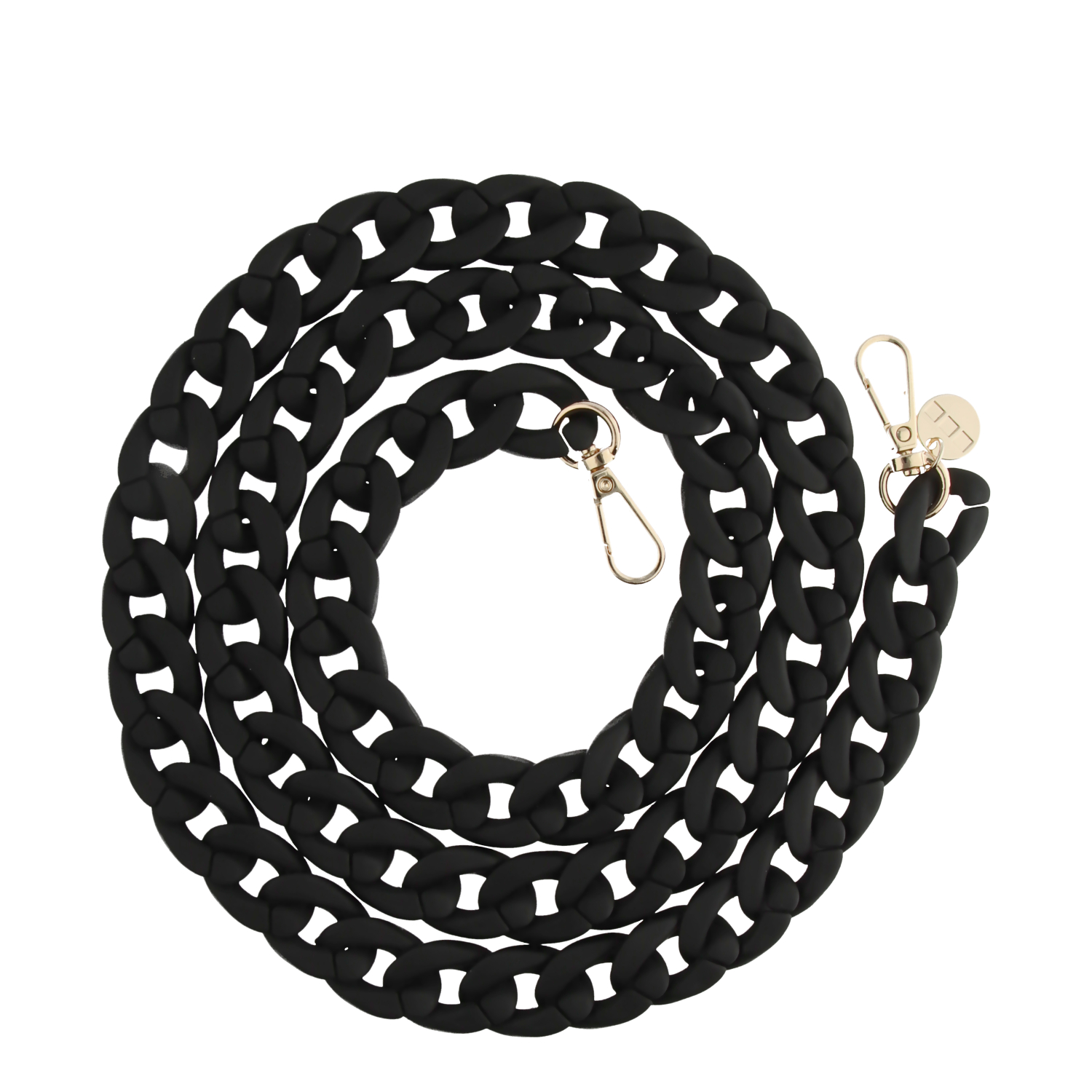 Telefoonkoord chunky - zwart - 7440850346355 - 123watches