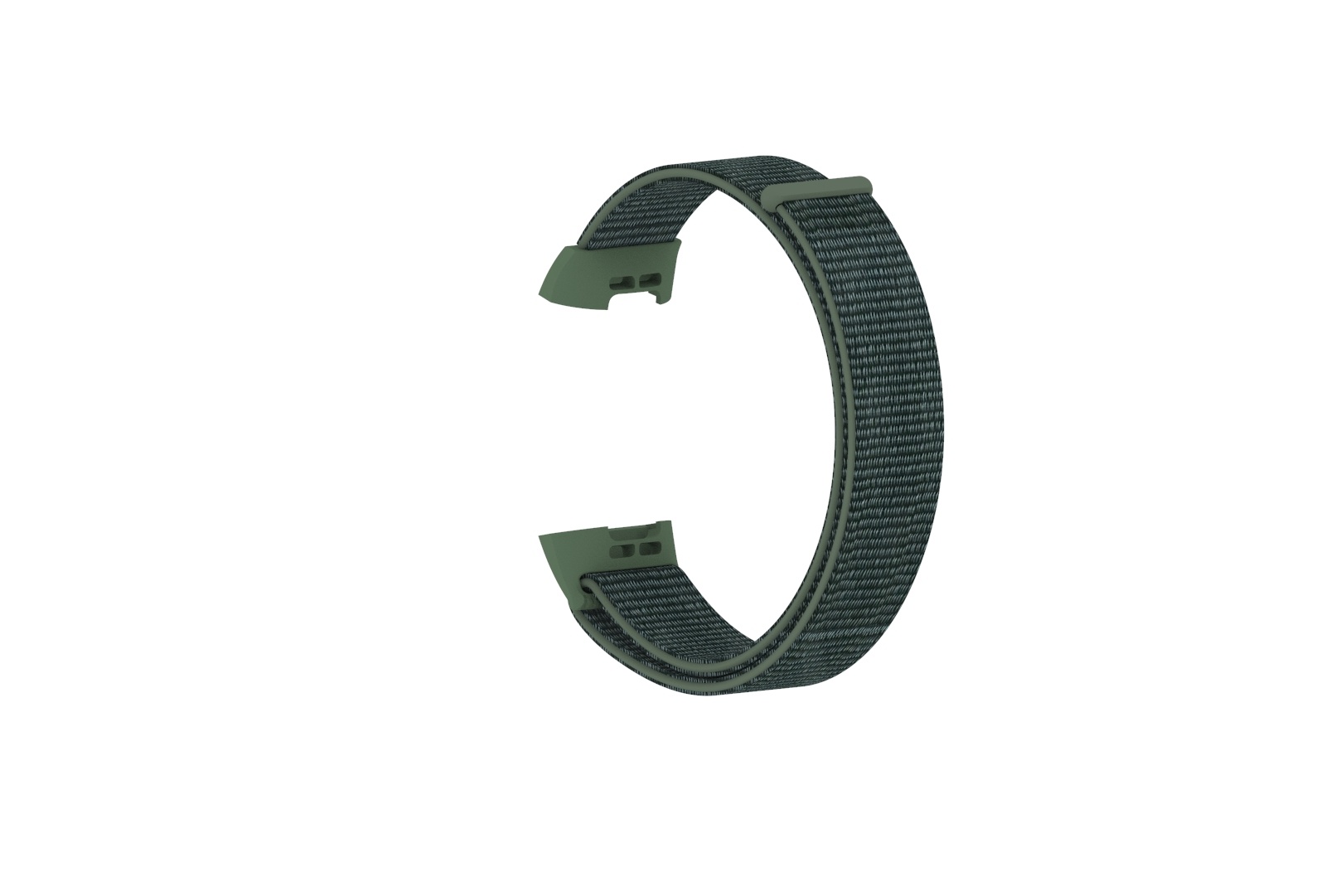 Fitbit Charge 3 & 4 nylon band - leger groen