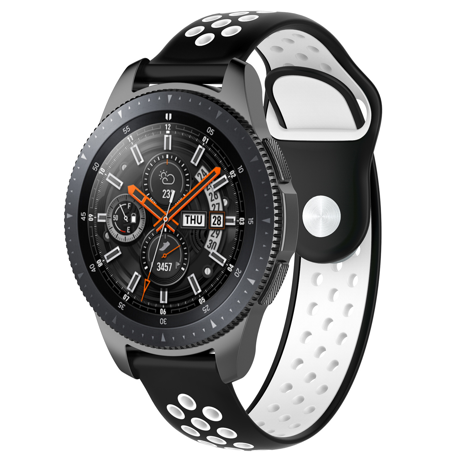 Huawei Watch GT dubbel sport band - zwart wit