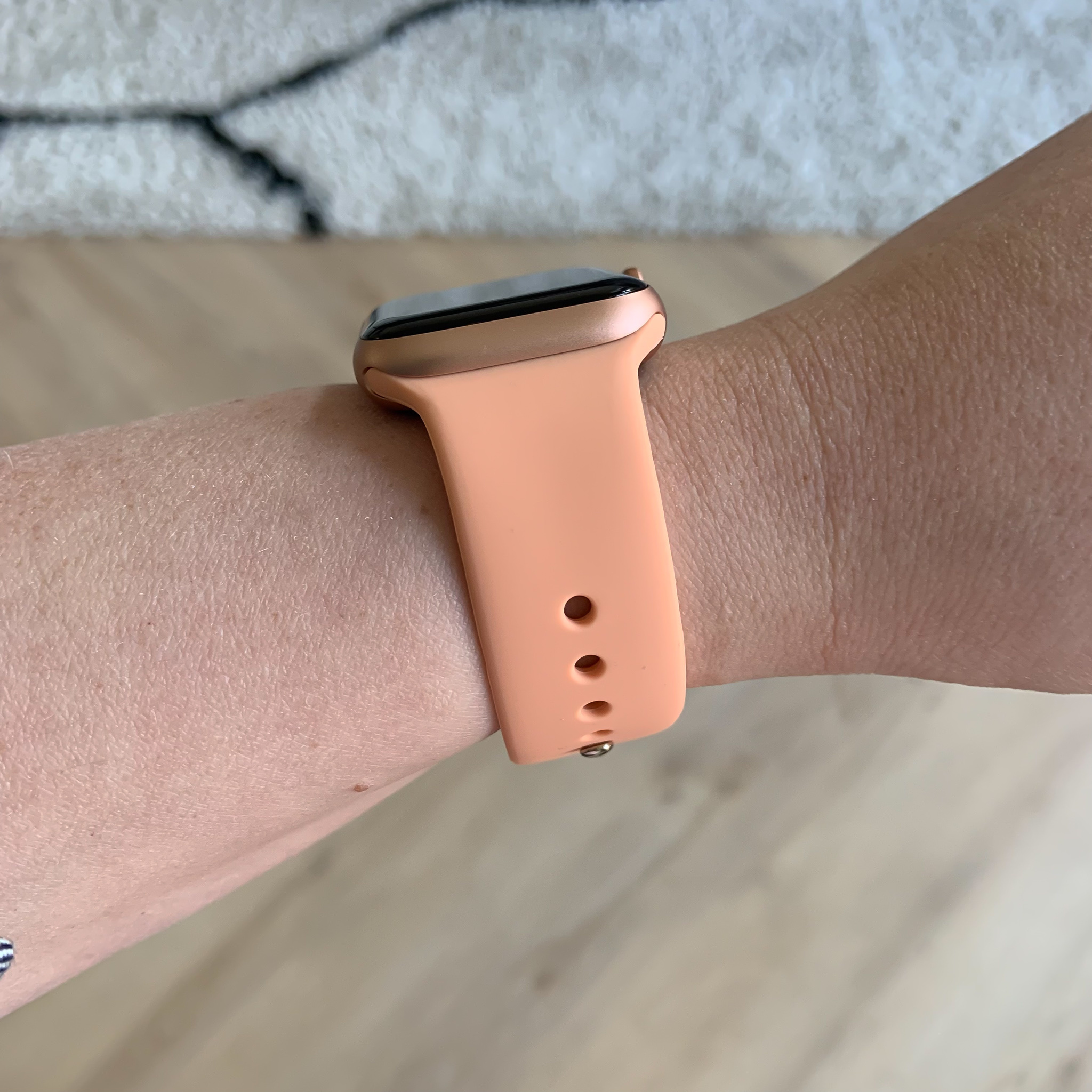 Apple Watch sport band - meloen