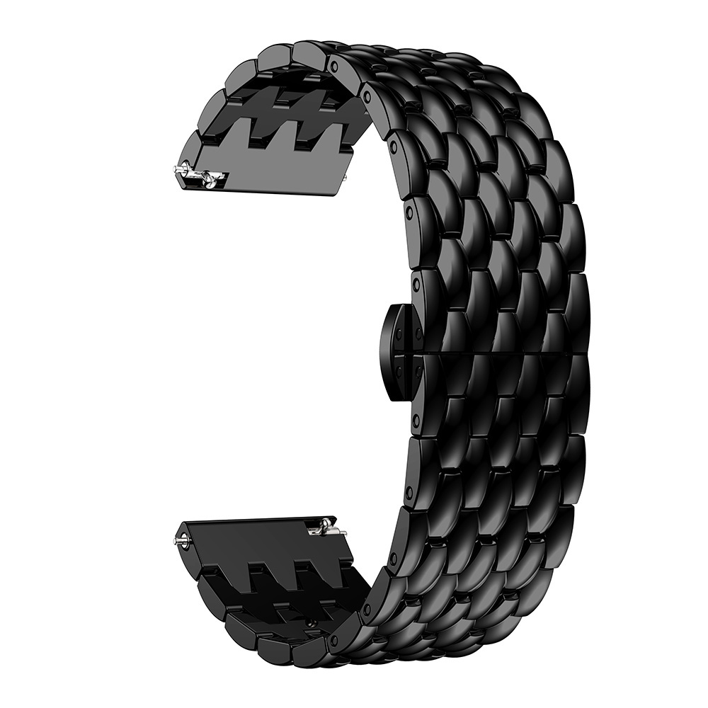 Garmin Vivoactive draak stalen schakel band - zwart