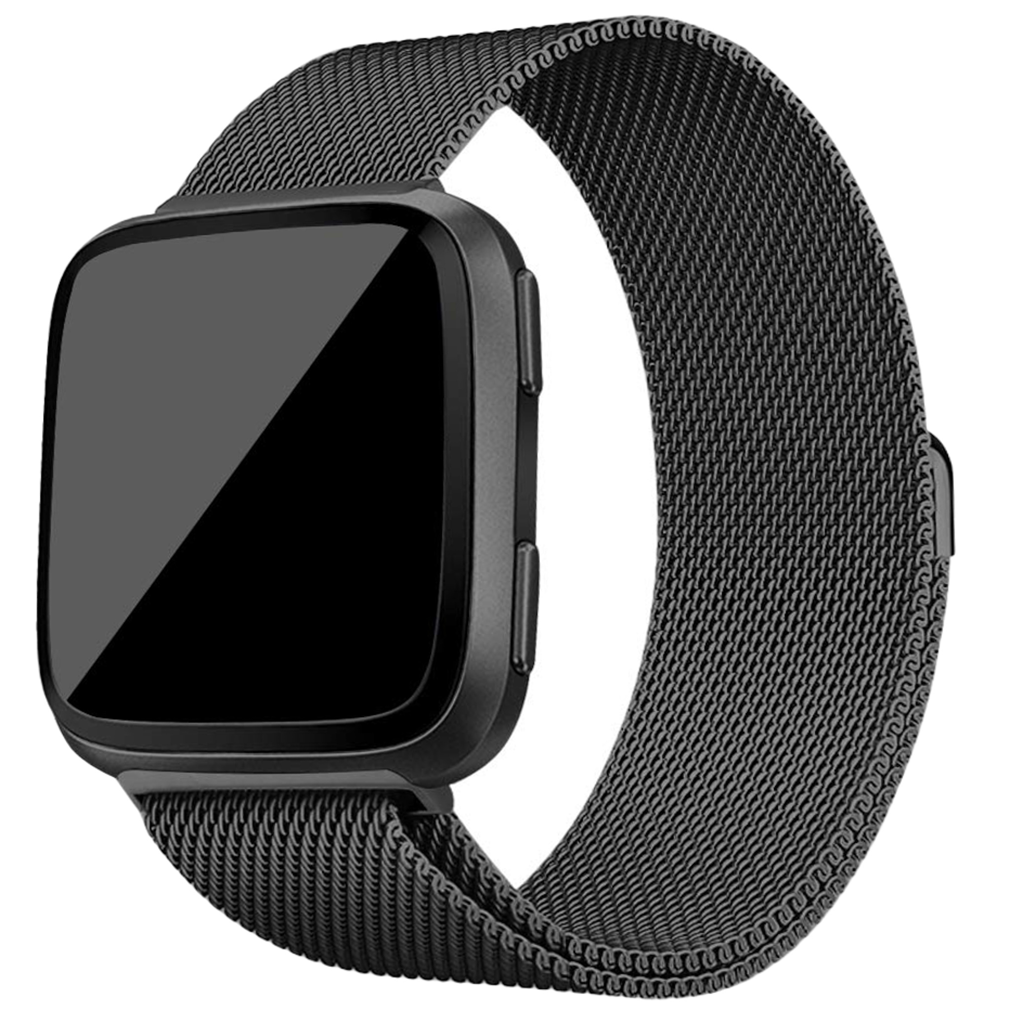 Fitbit Versa milanese band - zwart