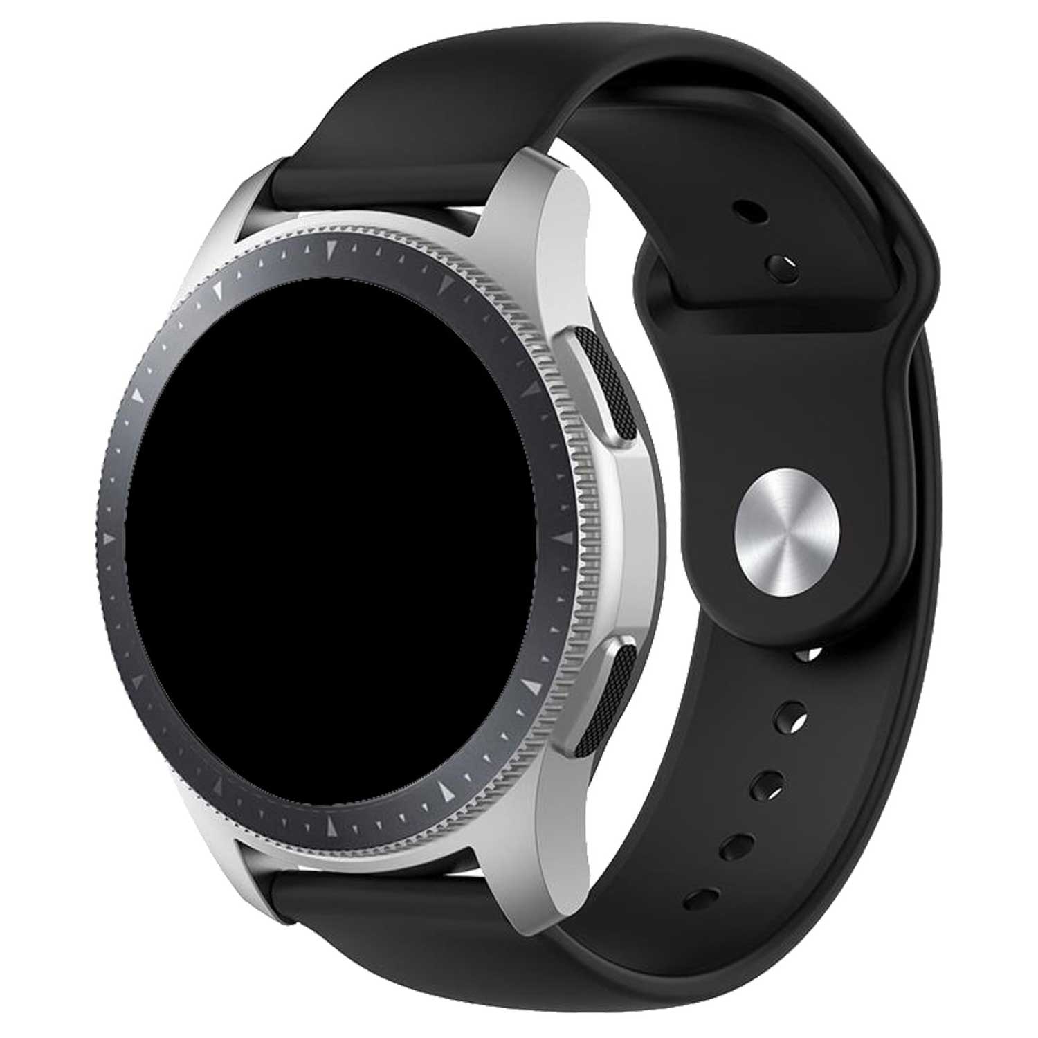 Samsung Galaxy Watch 7 siliconen band - zwart