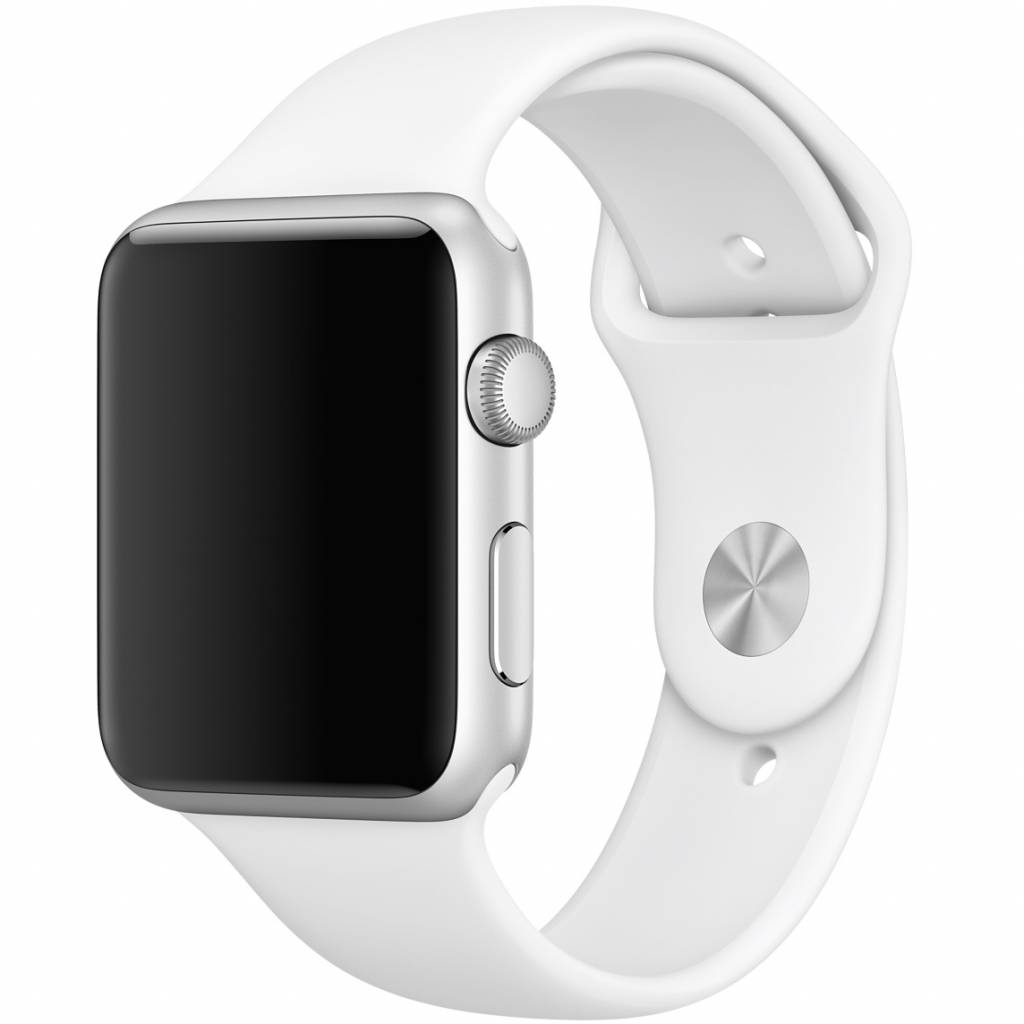 44mm white sales sport band