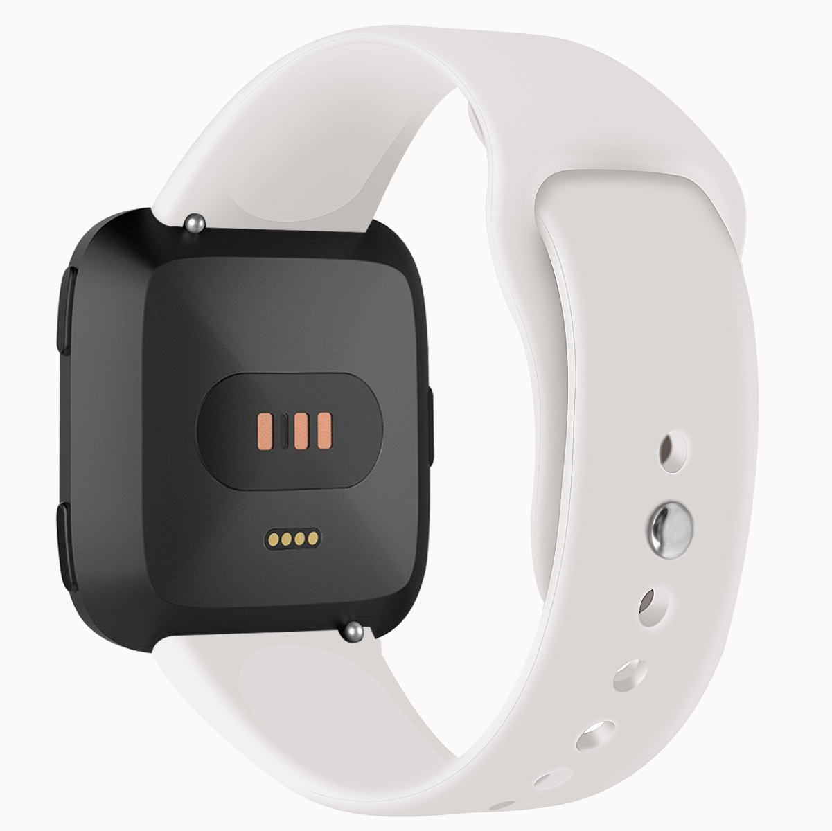 Fitbit Versa siliconen sport band - abrikoos