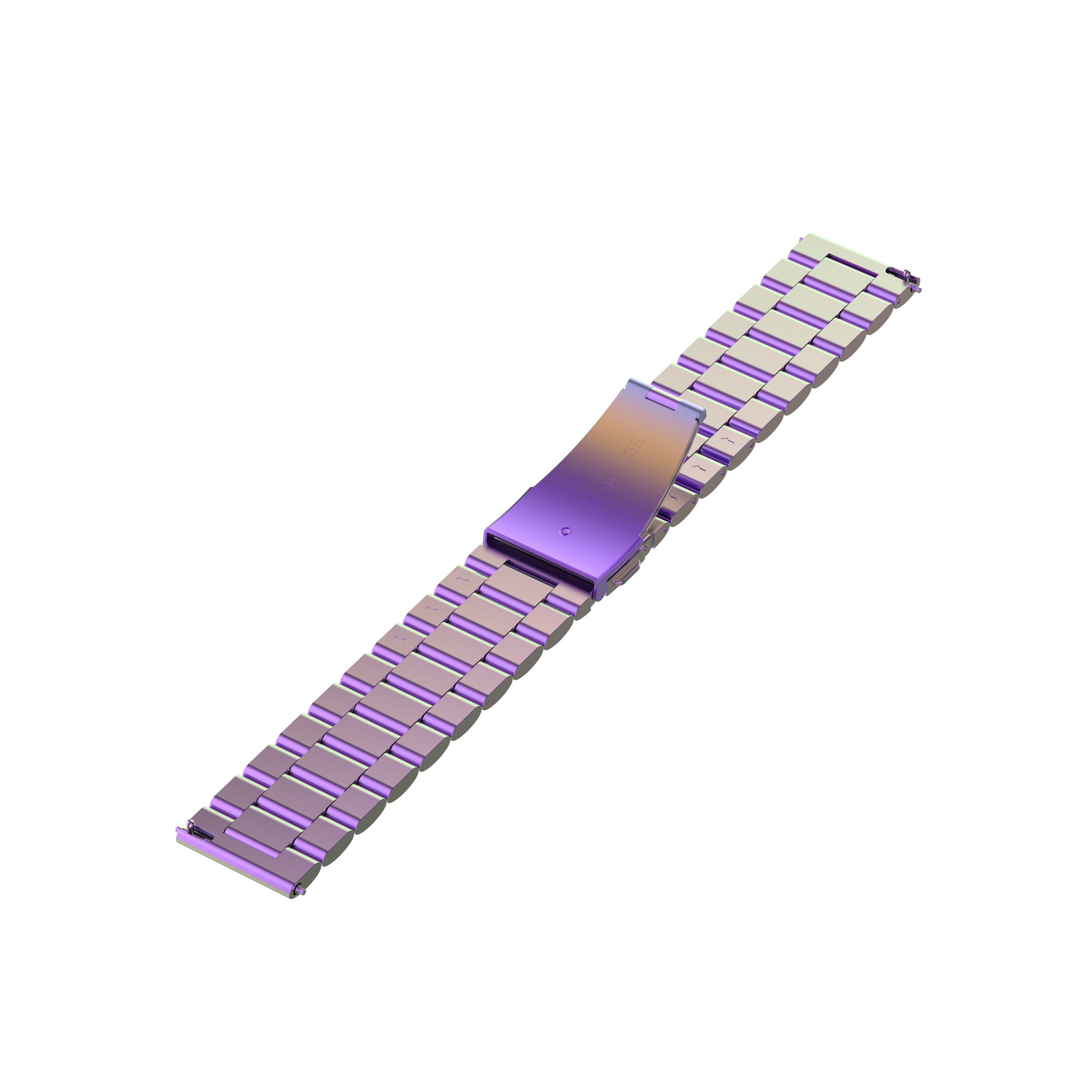 Garmin Vivoactive / Vivomove kralen stalen schakel band - kleurrijk