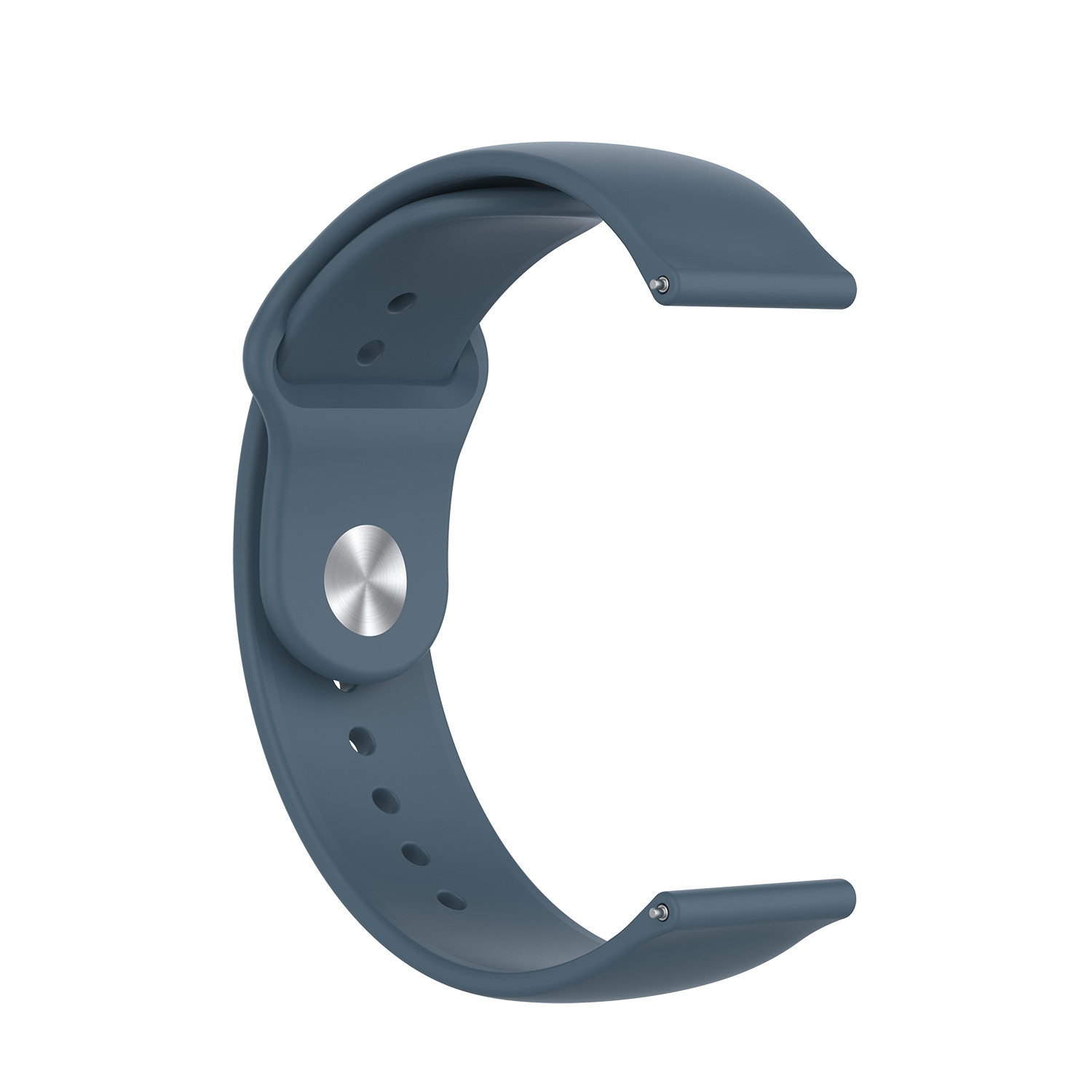 Samsung Galaxy Watch siliconen sport band - leisteen