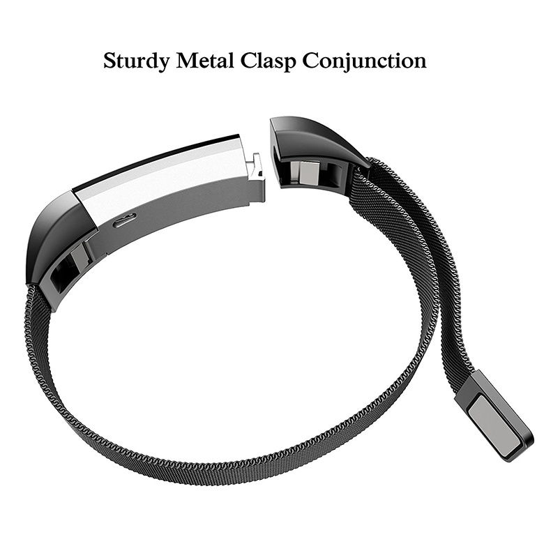 Fitbit Alta milanese band - zwart
