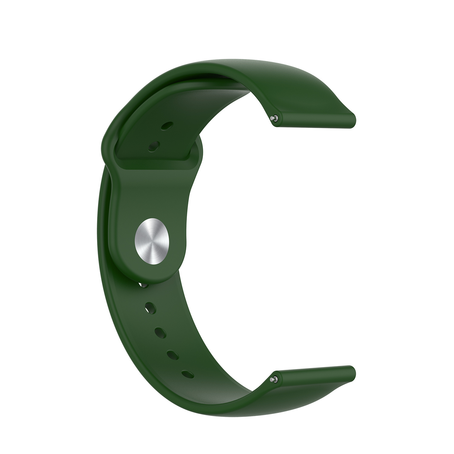 Samsung Galaxy Watch siliconen sport band - legergroen