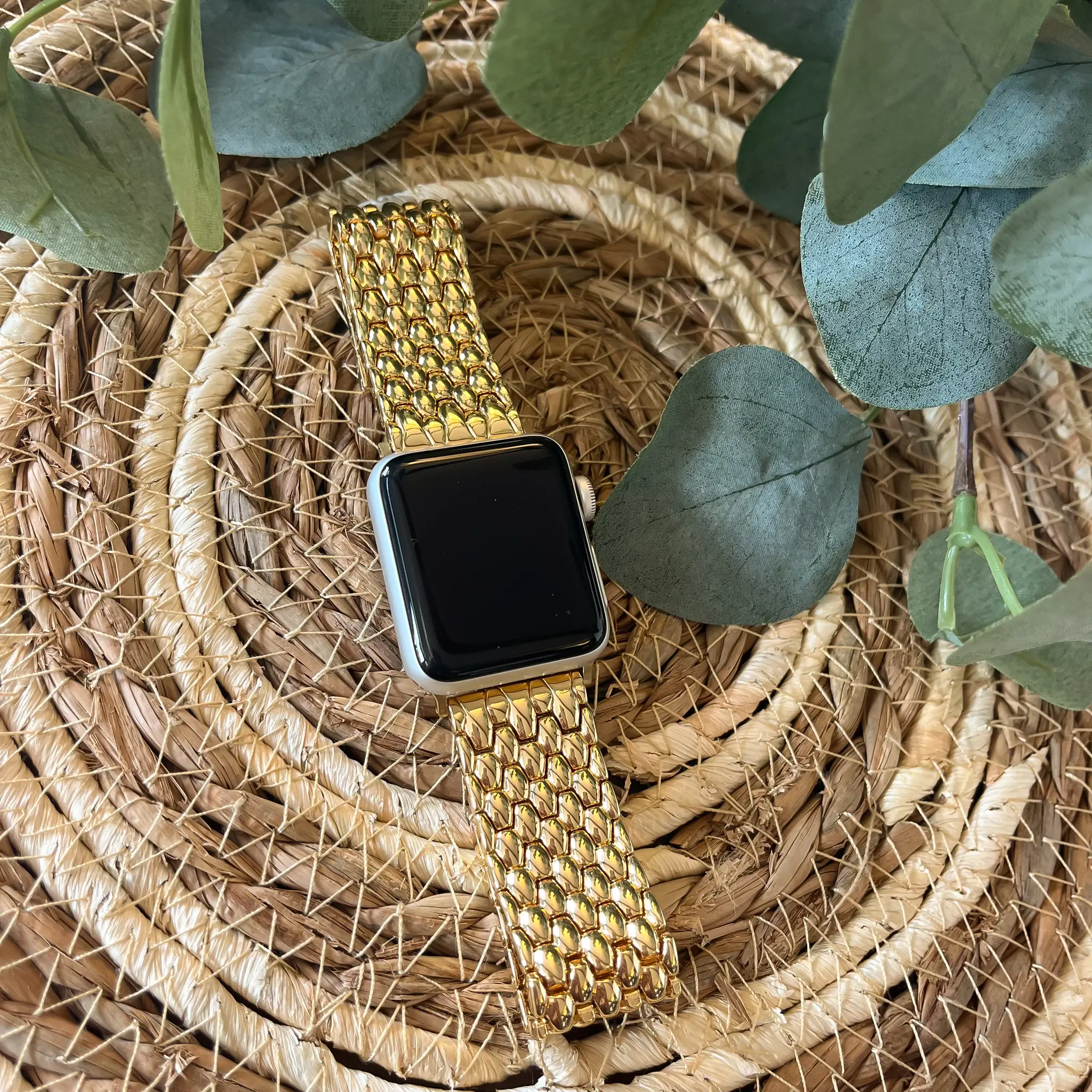 Goud apple watch 2025 bandje