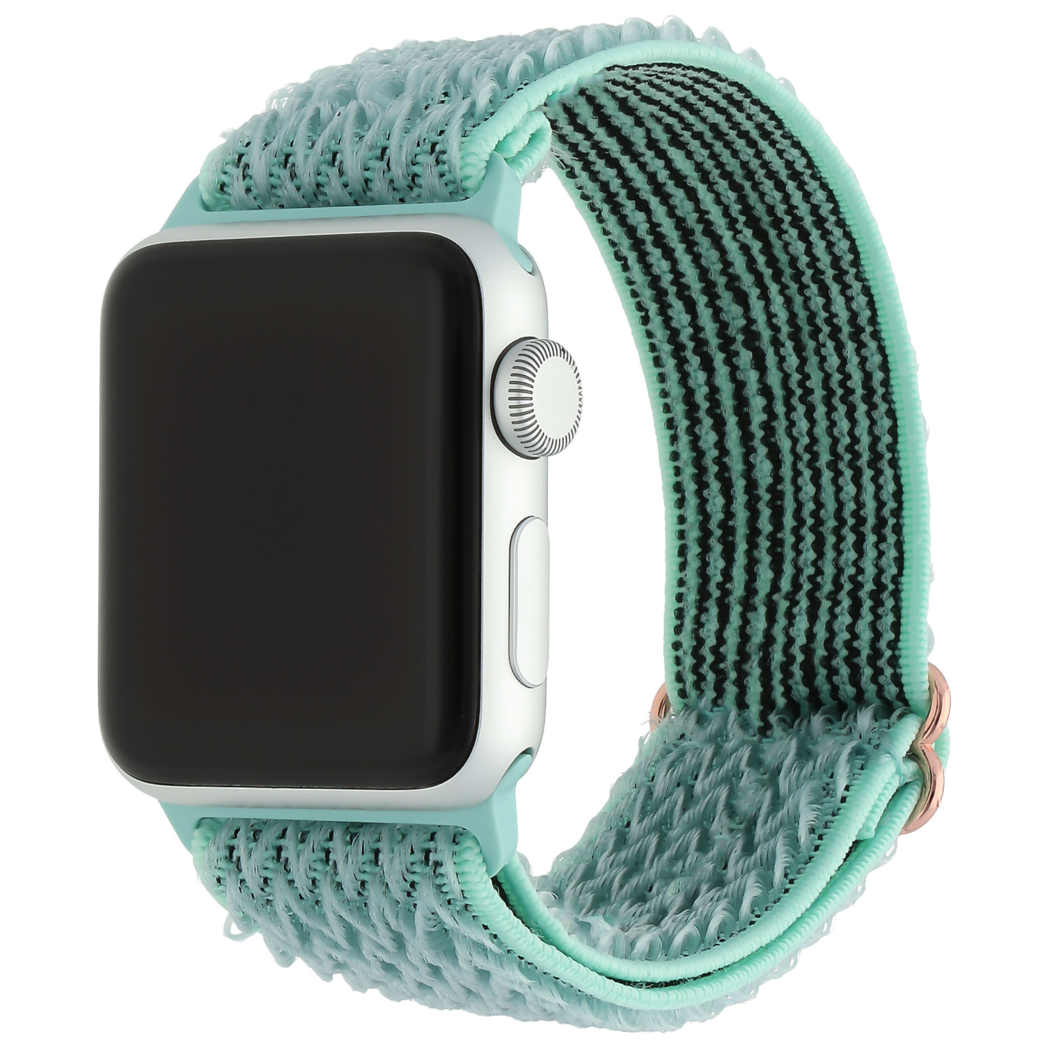 Apple Watch nylon geweven solo band - groenblauw