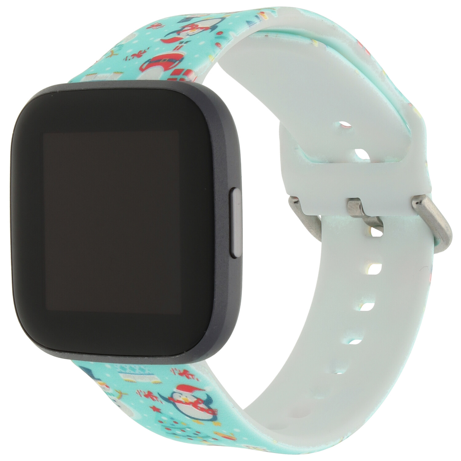 Fitbit Versa print sport band - kerst groen
