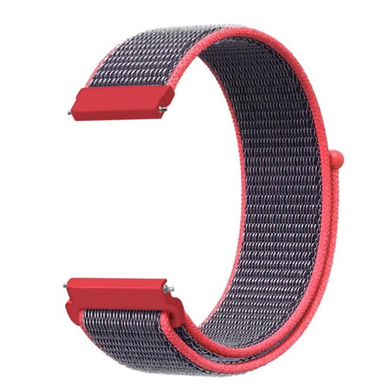 Huawei Watch GT nylon band - elektrisch roze